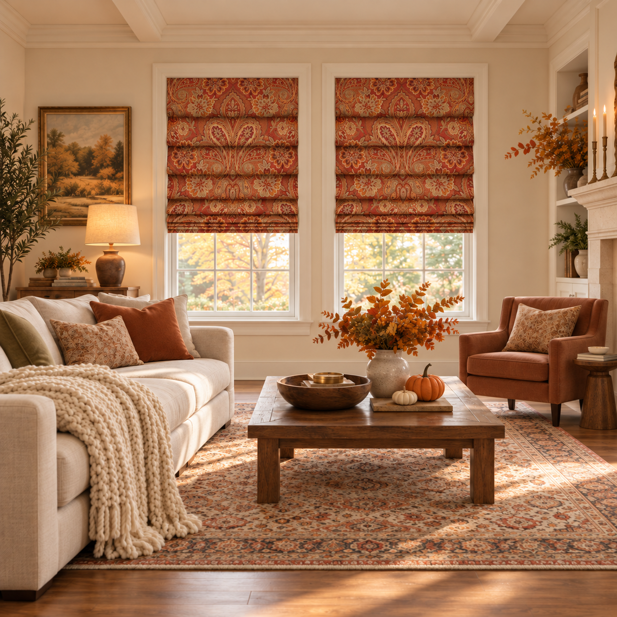 Vacation Mode at Home: 15% Off Blindsmax Select Fabric Roman Shades